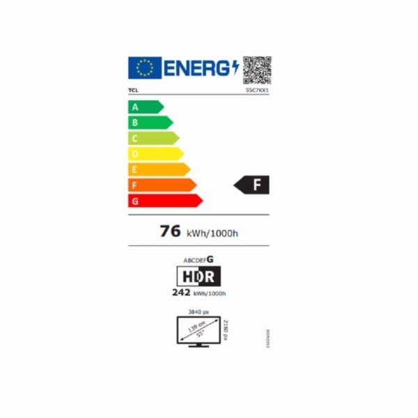 TV LED TCL 55C7K