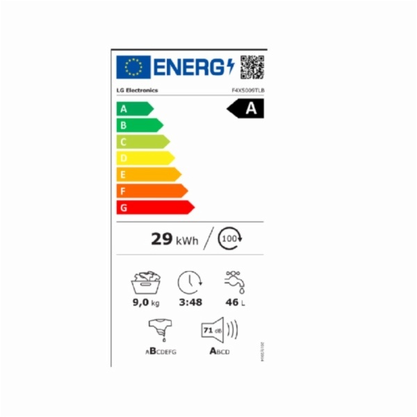 LAVADORA LG F4X5009TLB