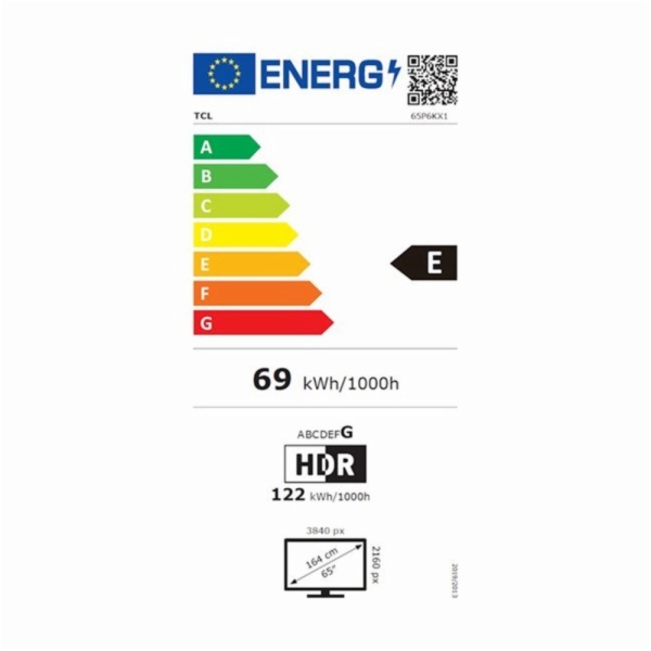 TELEVISOR LED TCL 65P6K