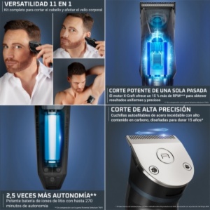 CORTAPELO ROWENTA TN9610E0 X SERIES 70