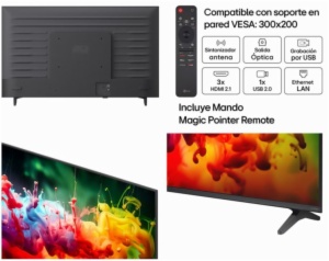 TV MINILED LG 43QNED72B6B