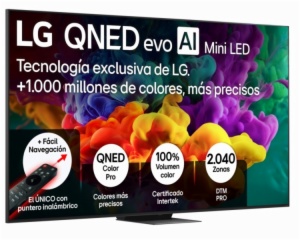 TV MINILED LG 100QNED87B6