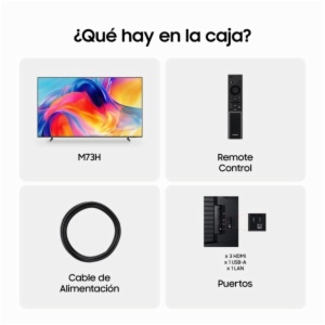 TV MINILED SAMSUNG TU75M73HAUXXC