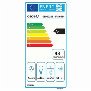 INDUCCION CATA IAS 6024 BK C/EXTRAC