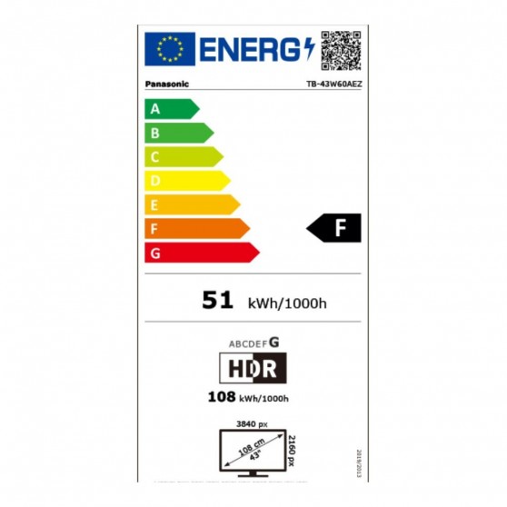 TELEVISOR LED PANASONIC TB-43W60AEZ